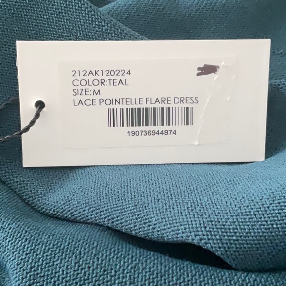 Milly Lace Pointelle Fit and Flare Dress - Picture 7 of 7